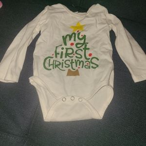 Baby's First Christmas outfit